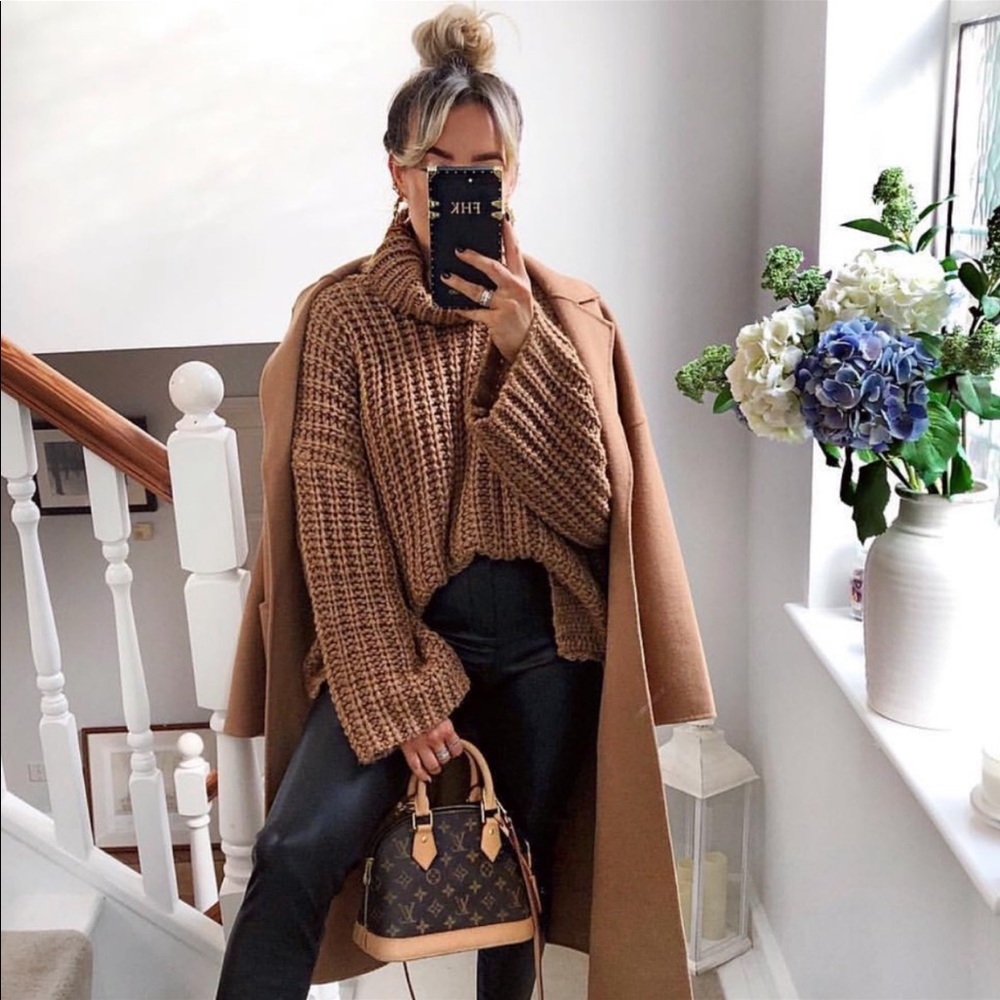 Zara Camel oversized sweater - Picture 12 of 14